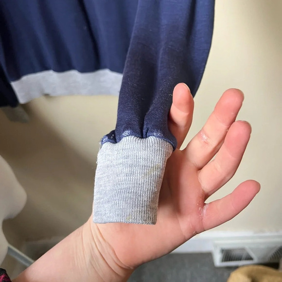 Vintage Nike Blue Tag Made in Taiwan Zip Up Jacket, size XL - Picture 2 of 12